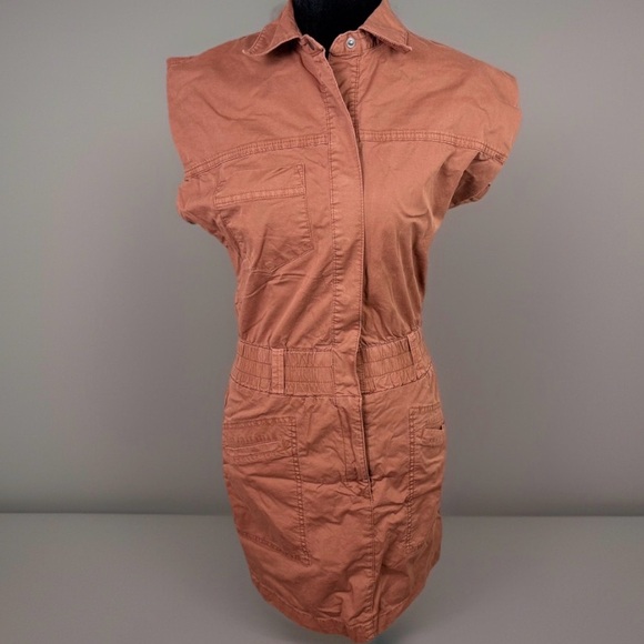 pistola Dresses & Skirts - Pistola Rosie Smocked Waist Dress Praline Size XS